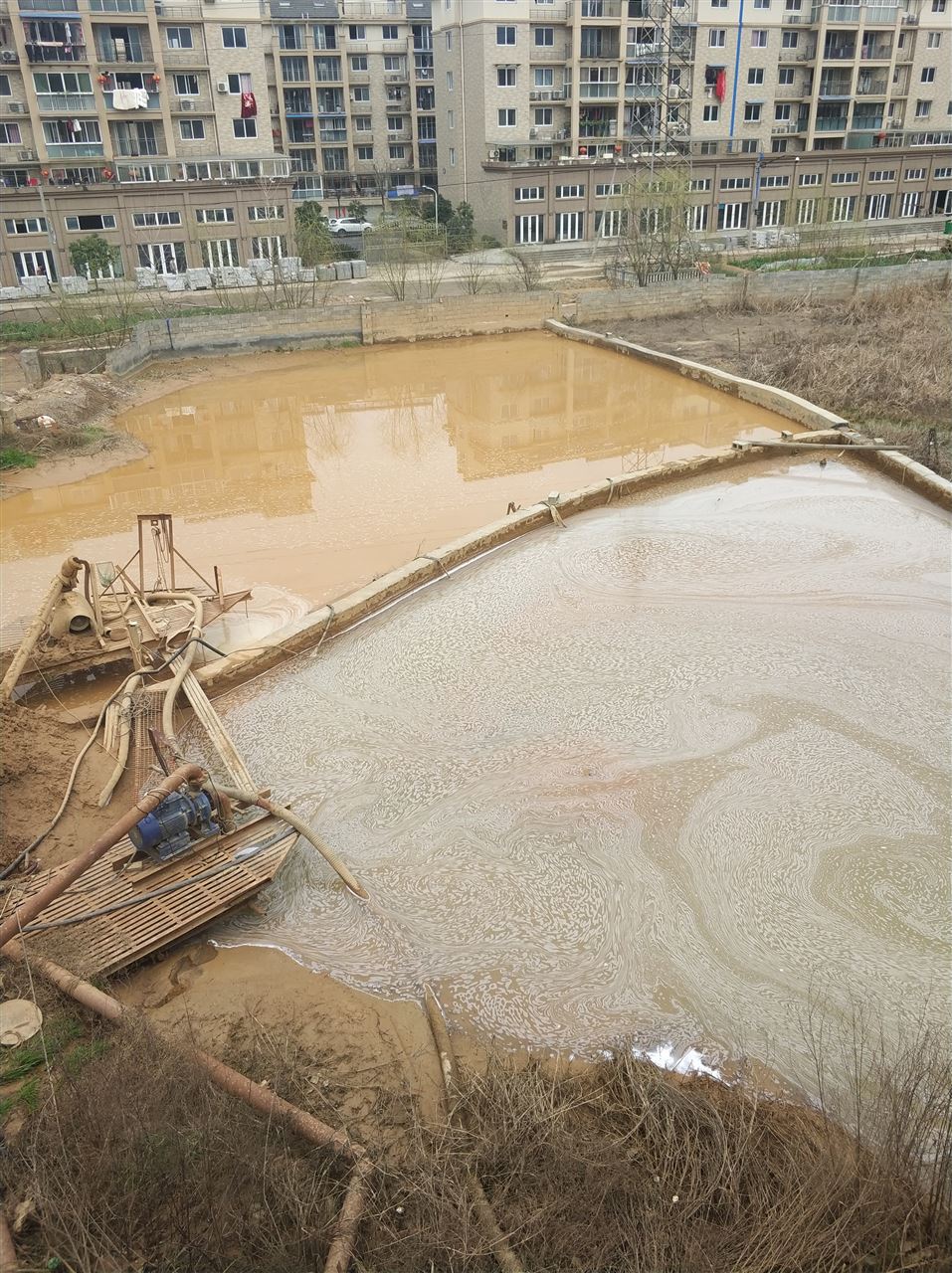 光坡镇沉淀池淤泥清理-厂区废水池淤泥清淤